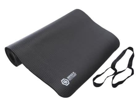Series-8 Fitness™ Yoga Mat 24in x 60in Black