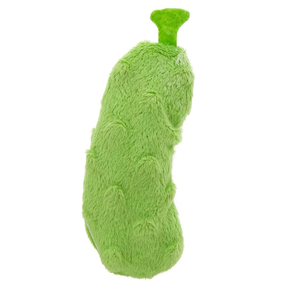 Whisker City Pickle Plush Cat Toy (green)