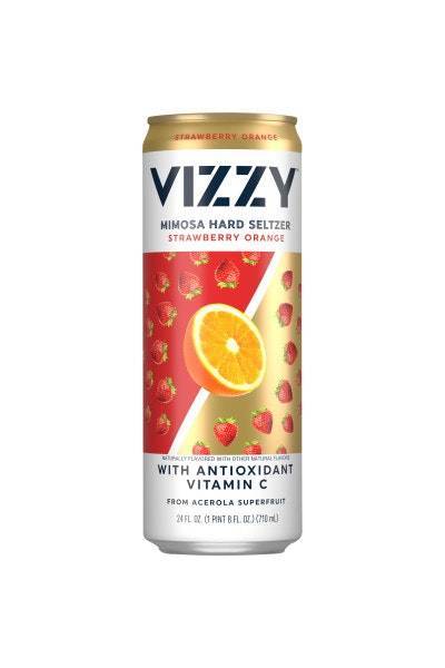 Vizzy Hard Seltzer Strawberry Orange Mimosa (24oz can)