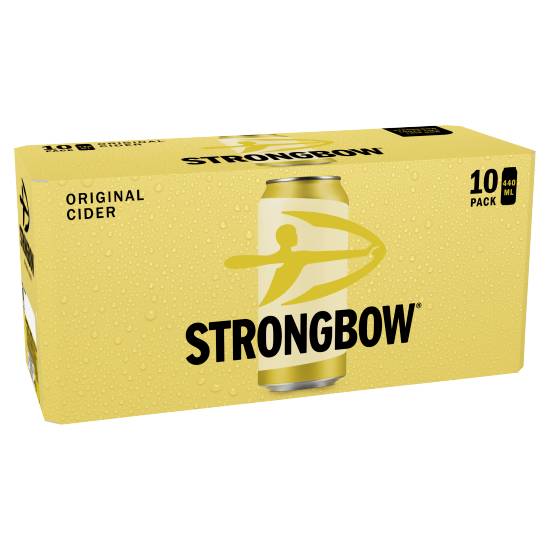 Strongbow Original Cider (10 ct, 440ml)