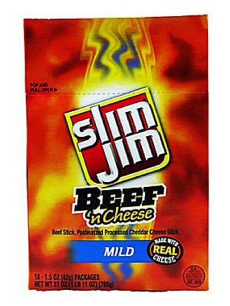 Slim Jim 1.5 Oz. Beef And Cheese Stick