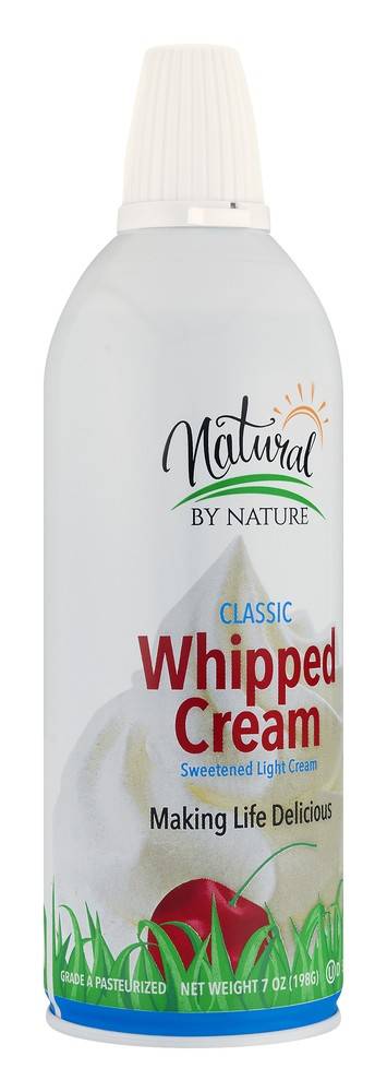 Natural By Nature Classic Whipped Cream (7 oz)