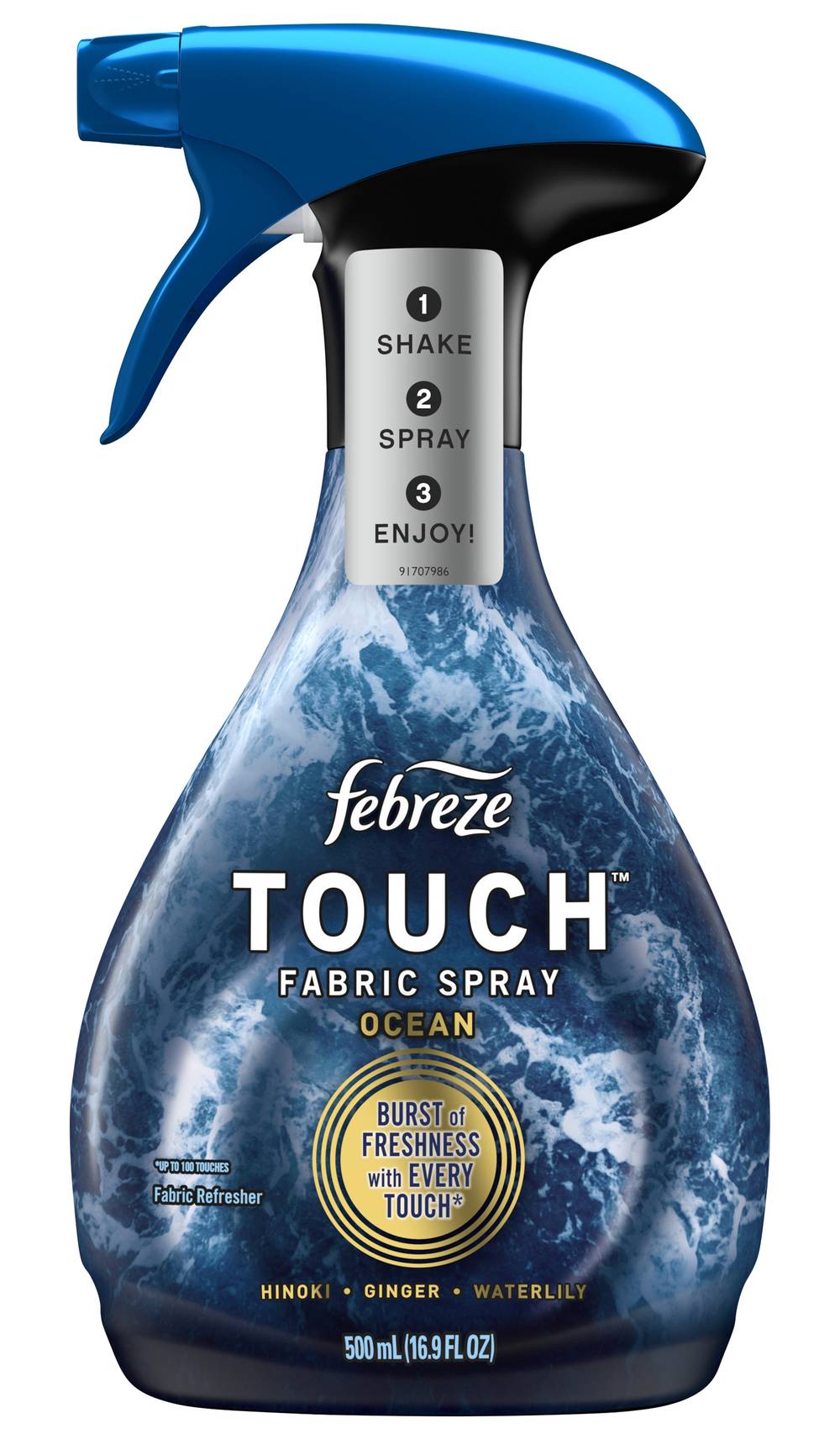 Febreze Touch Fabric Spray, Ocean (16.9 fl oz)