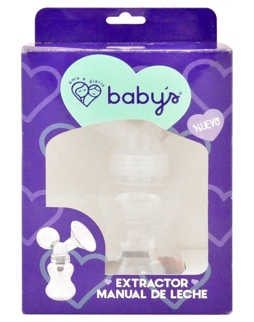 BABYS EXTRACTOR MANUAL DE LECHE
