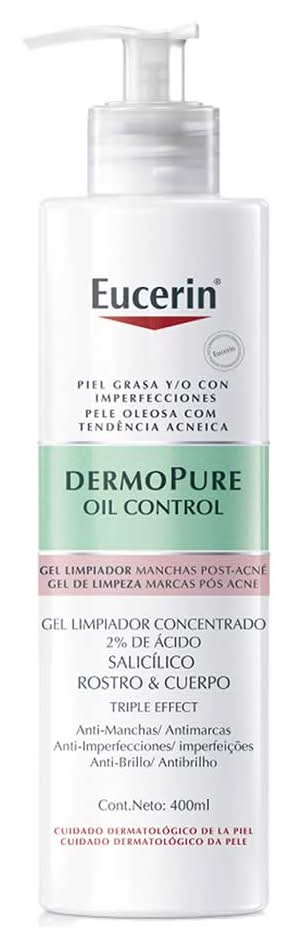 Eucerin  Dermo pure gel limpiador antimarca (400 ml) | Postmates