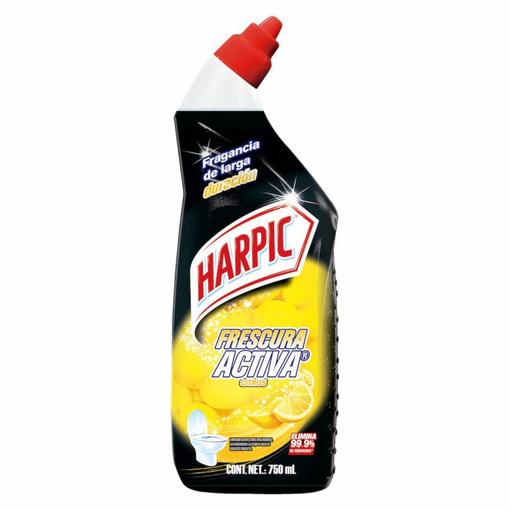 Harpic power ultra removedor de sarro todo en 1 citrus (botella 750 ml)