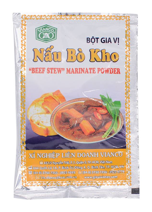 Vianco Beef Stew Marinate Powder (450g)