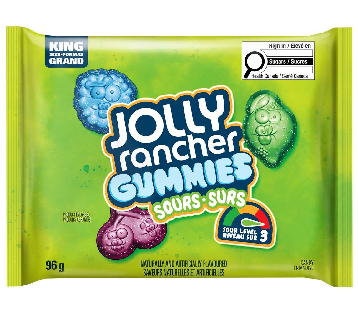 Jolly Rancher Sour Gummies, Assorted (96 g)