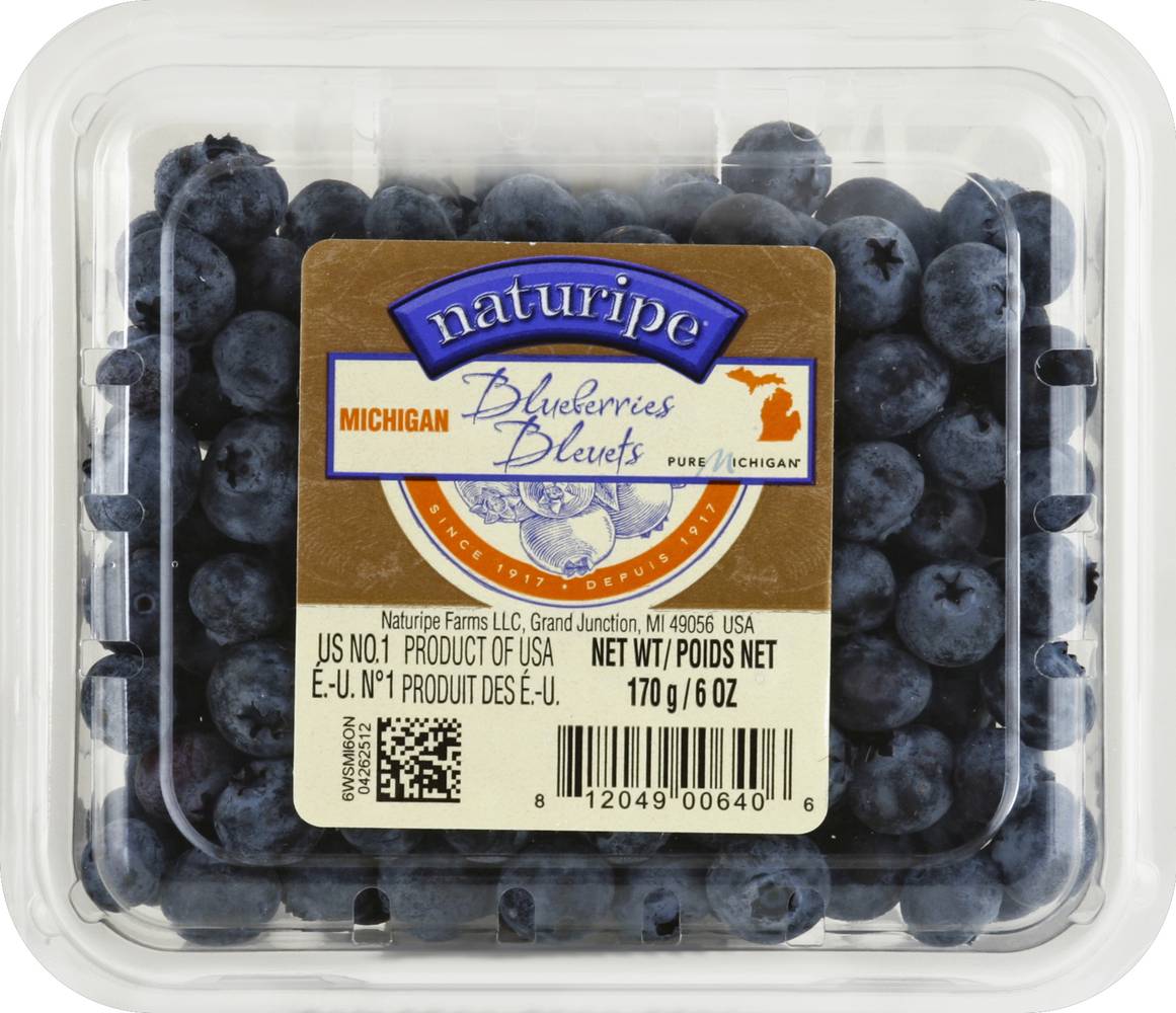 Naturipe Michigan Grown Blueberries (6 oz)