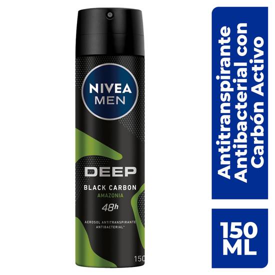 Nivea men antitranspirante deep amazonia (aerosol 150 ml)