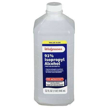 Walgreens Isopropyl Alcohol 91%