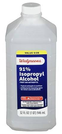 Walgreens Isopropyl Alcohol 91% (32 fl oz)