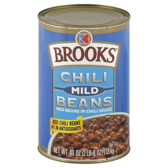 Brooks Mild Flavor Chili Beans (40 oz)