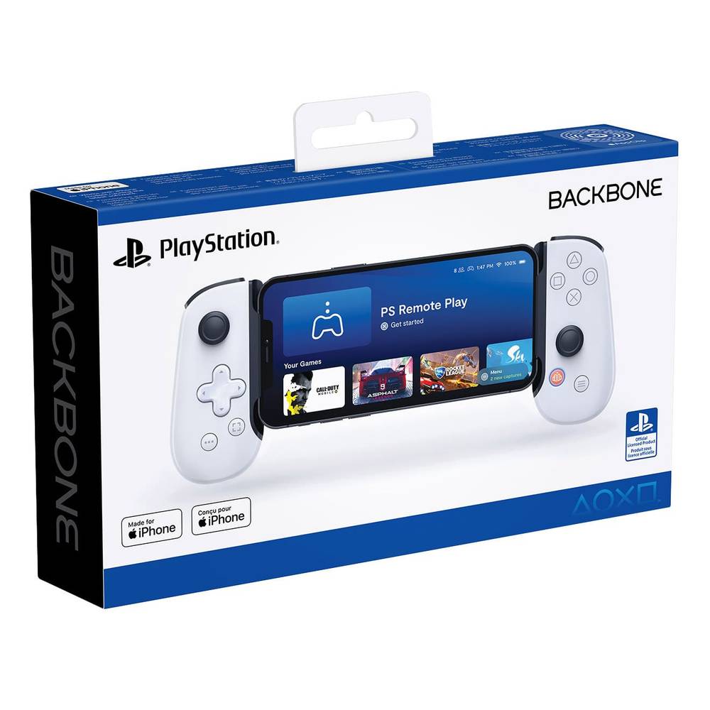 Backbone One (Lightning) - PlayStation Edition Mobile Gaming Controller for iPhone, $25 Sony
