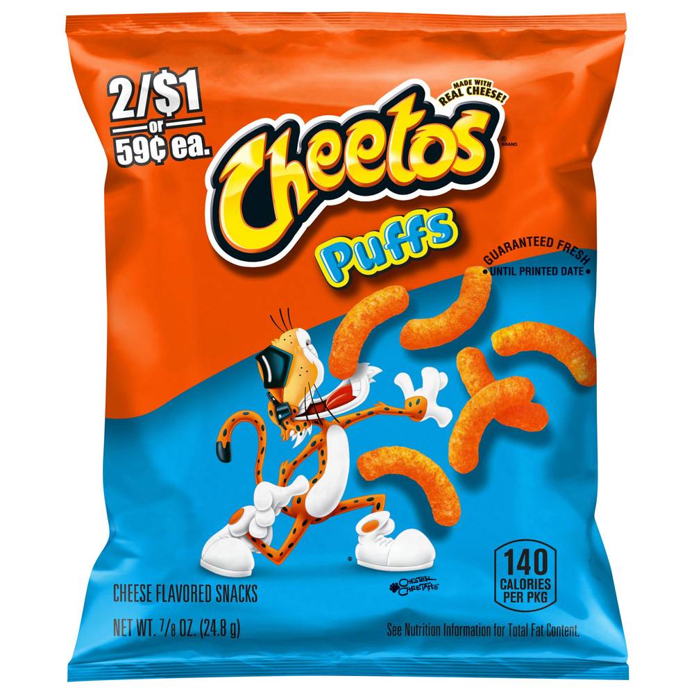 Cheetos Puffs Snacks, Cheese (0.9 oz)