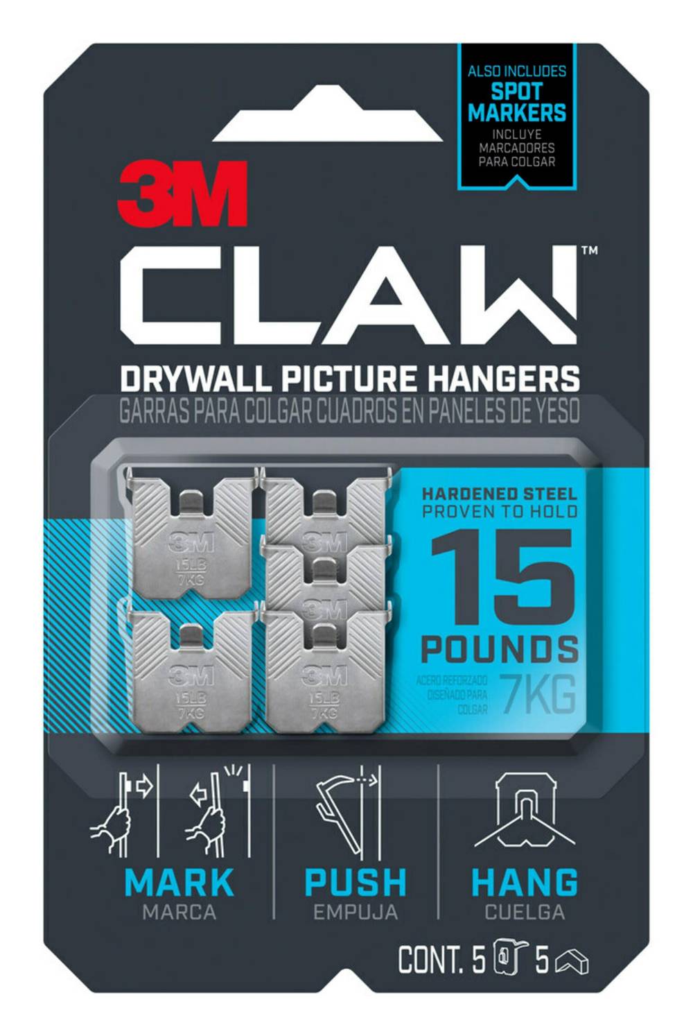 3M Claw Drywall Picture Hanger Markers