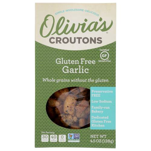 Olivia's Gluten Free Croutons (Garlic)