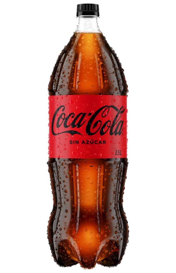 Coca-Cola Gaseosa Sin Azúcar (2,5 L)