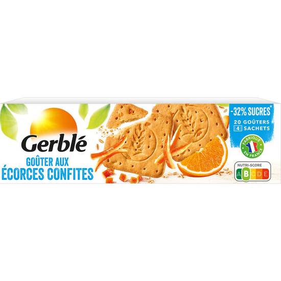 Biscuits - Goûters diét. écorces confites