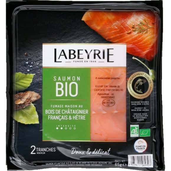 Labeyrie - Saumon fumé bio (65g)