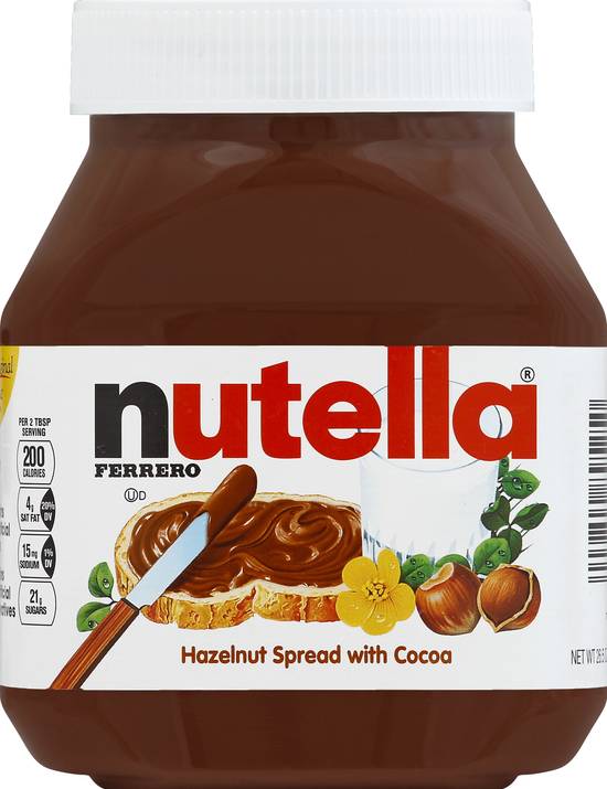 Nutella Ferrero Hazelnut Spread With Cocoa