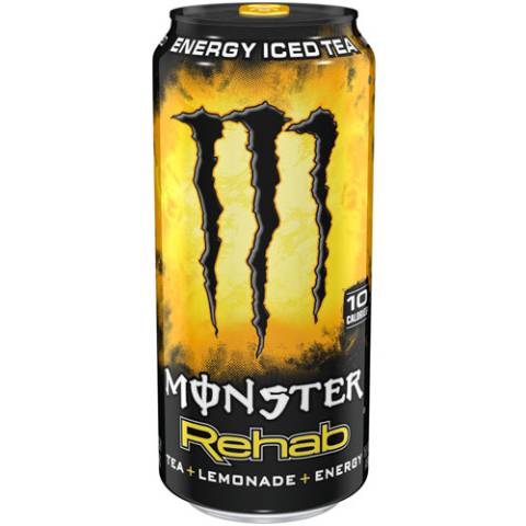 Monster Rehab Lemonade Tea 15.5oz