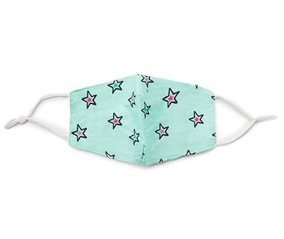 Kids' Colorful Stars Fabric Face Mask