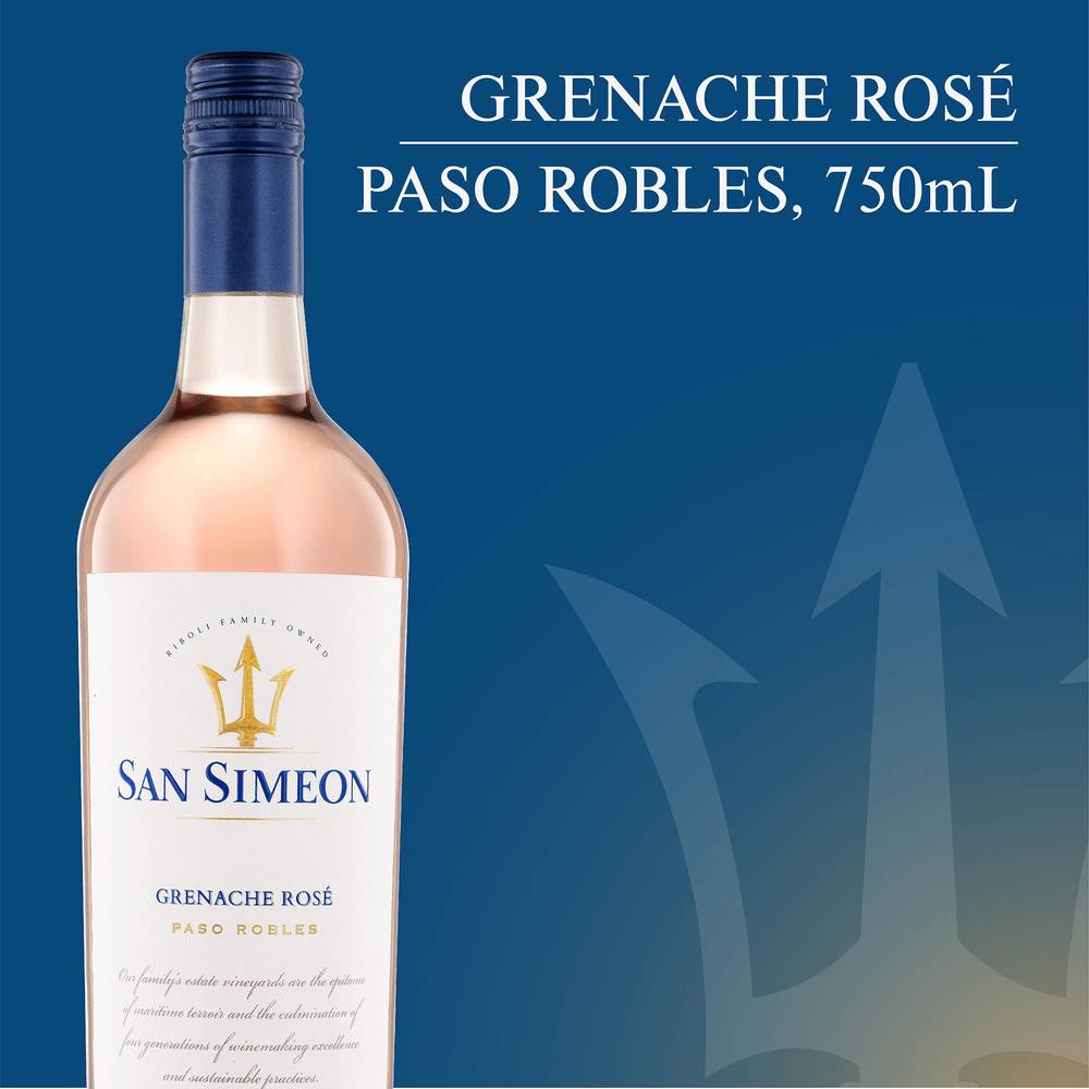 San Simeon Paso Robles Grenache Rosé Wine (750ml bottle)