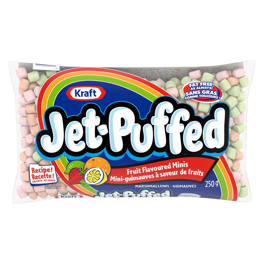 Kraft Jet Puffed Mini Fruit Marshmallows (250 g)