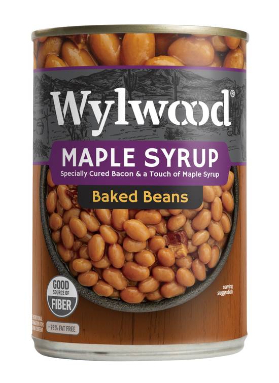 Wylwood Maple Syrup Baked Beans (28 oz)