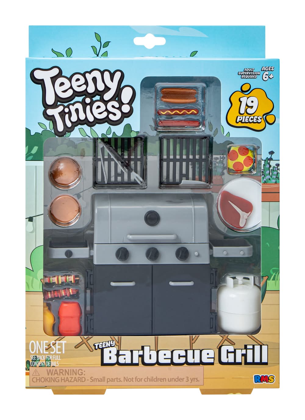 Teeny Tinies! Teeny Barbecue Grill Set Grill