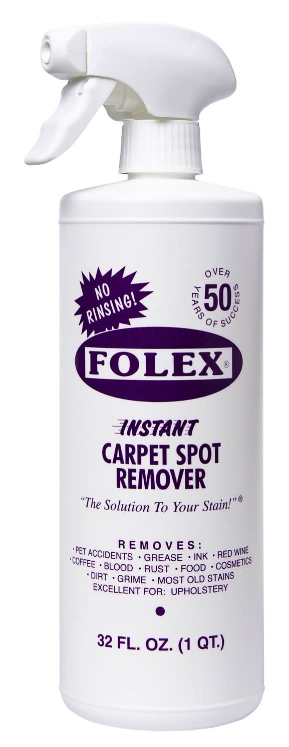 Folex No Scent Instant Carpet Spot Remover 32 Oz Liquid