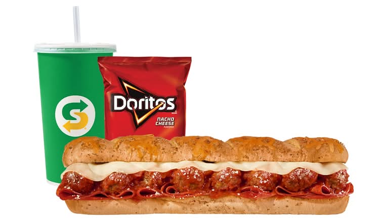 Meatball Marinara Combo