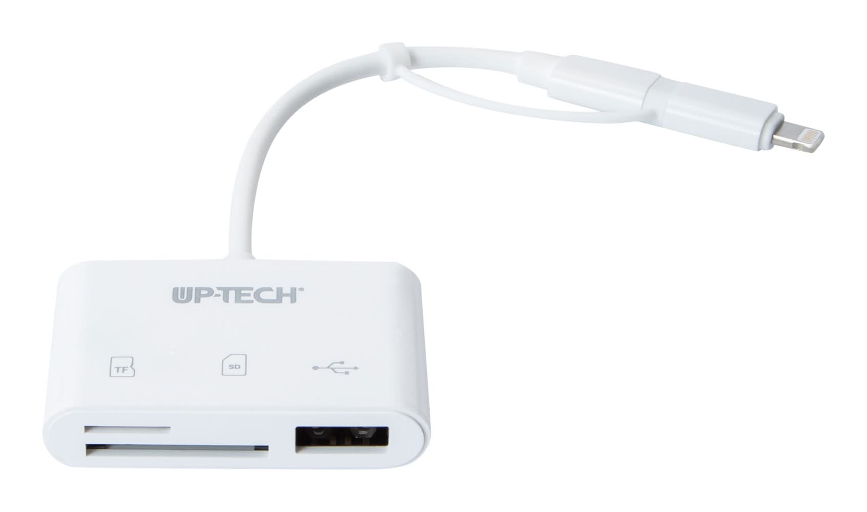 Up-Tech 3-In-1 Memory Card Reader