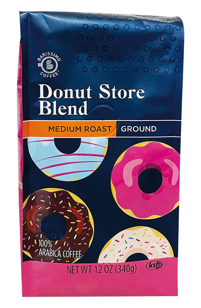 Barissimo Donut Store Blend Ground Coffee