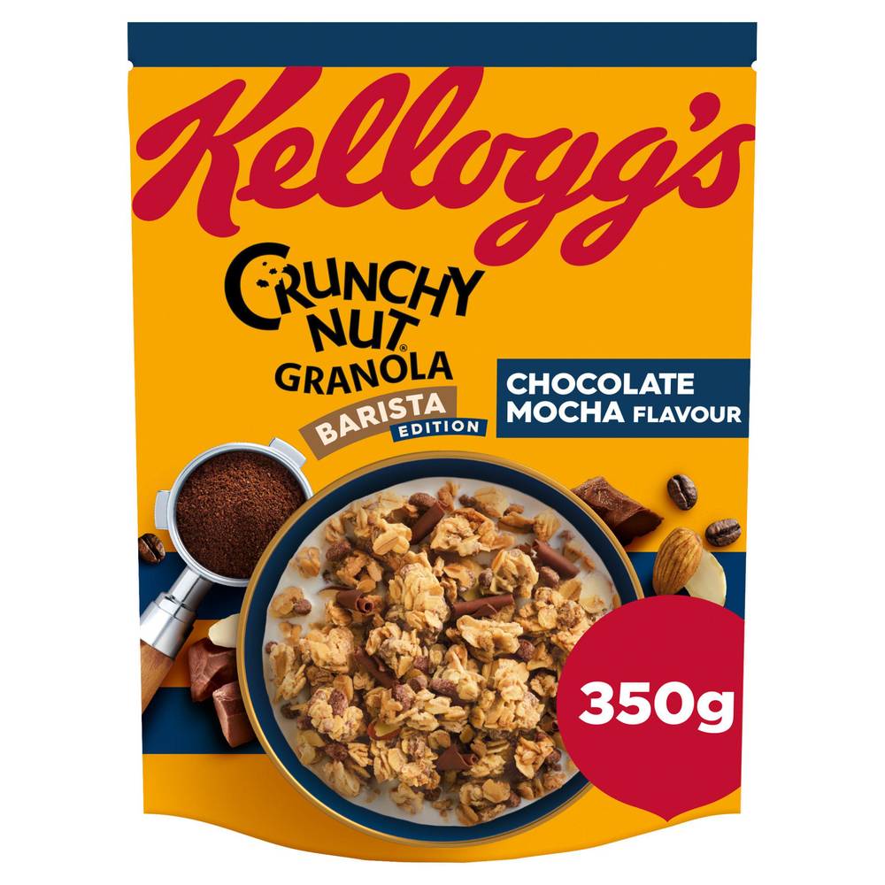 Kellogg's Barista Edition Crunchy Nut Granola Chocolate Mocha Flavour 350g