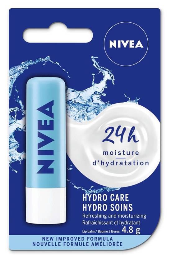Nivea soin des lèvres hydro soins (4.8g) - lip care hydro-care (4.8 g)