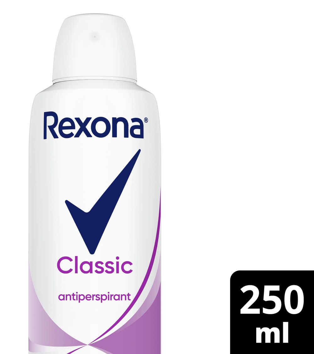 Rexona Classic 48h Antiperspirant Deodorant, Women (250mL)