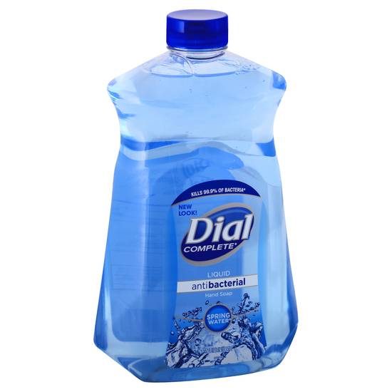 Dial Complete Liquid Antibacterial Spring Water Hand Soap