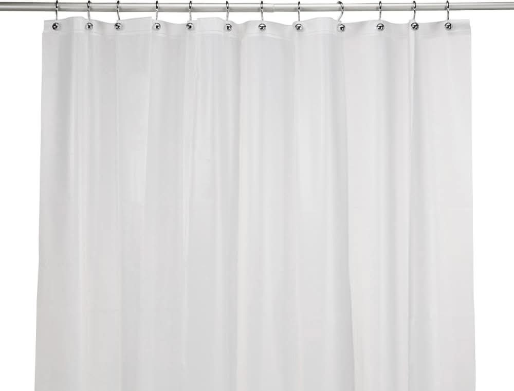 Everyday Living Super Soft Shower Curtain Liner, 70x72 in, Frosty