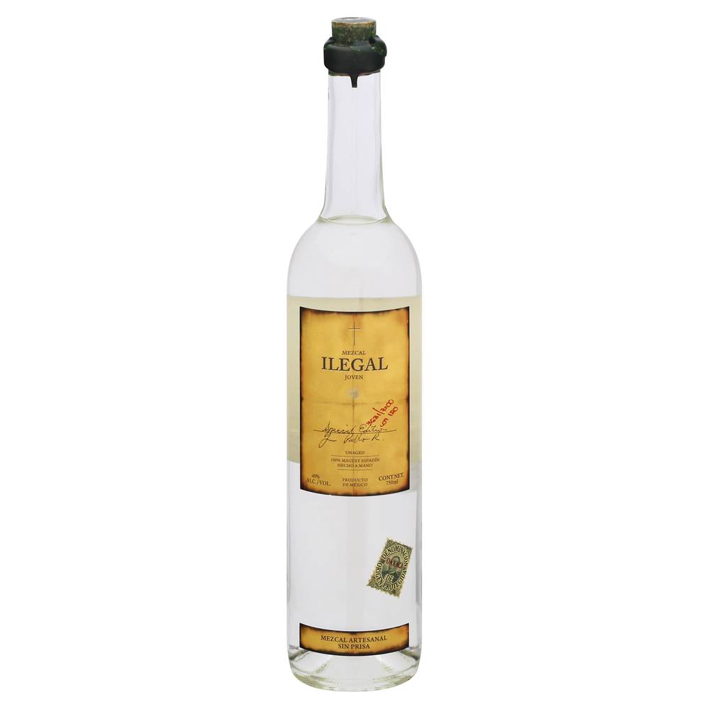 Ilegal Mezcal Joven Liquor (750 ml)