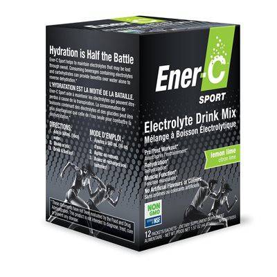 Ener-C Sport Electrolyte Drink Mix Lemon Lime (12 x 44 g)