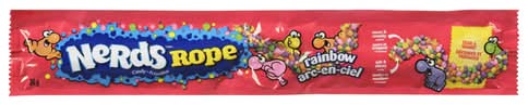 Nerds bonbons en corde arc-en-ciel - nerds rope rainbow candy (26 g)