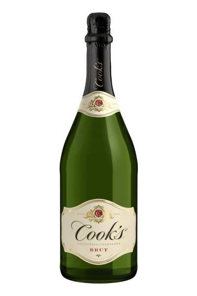 Cook's California Champagne Brut White Sparkling Wine (1.5L bottle)