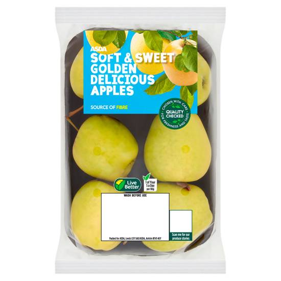 ASDA Growers Selection Golden Delicious Apples 6PK