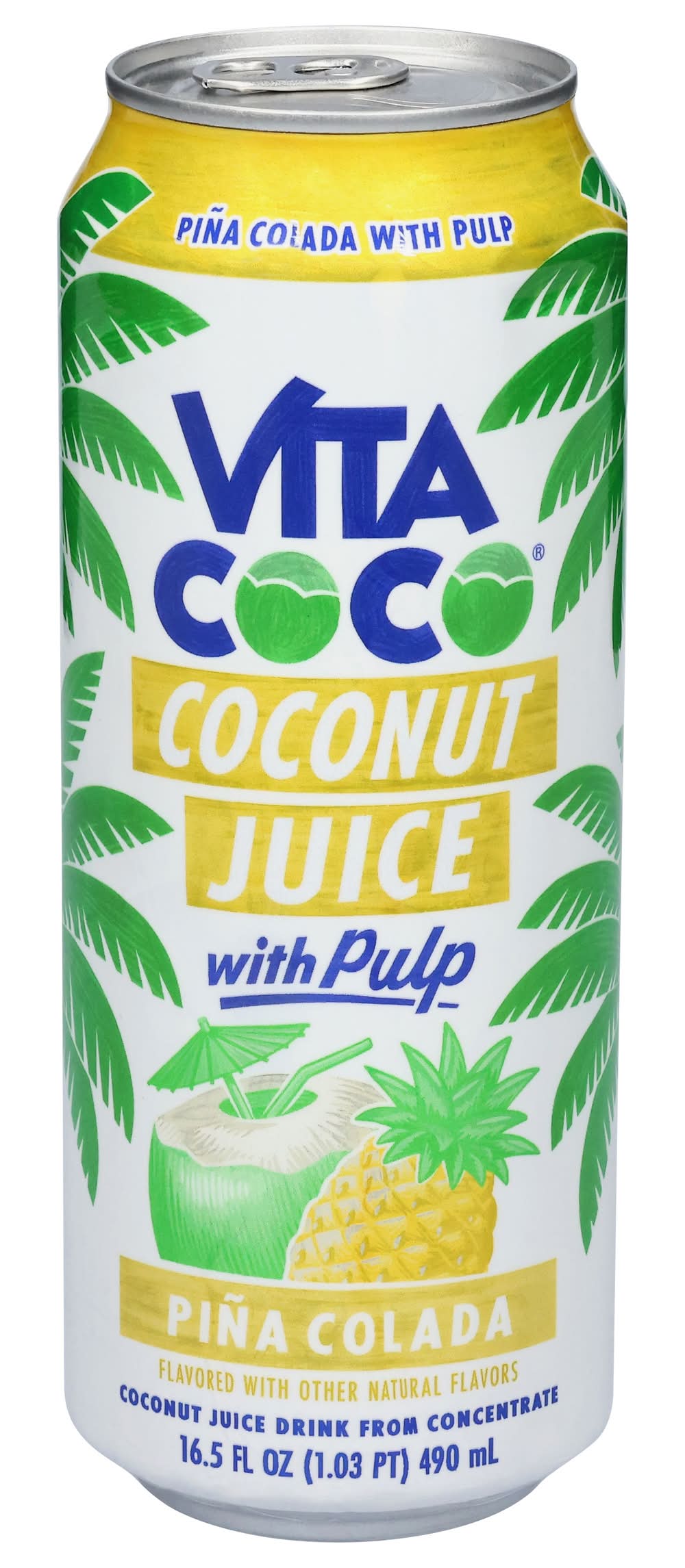 Vita Coco Coconut Juice With Pulp, Pina Colada (16.5 fl oz)