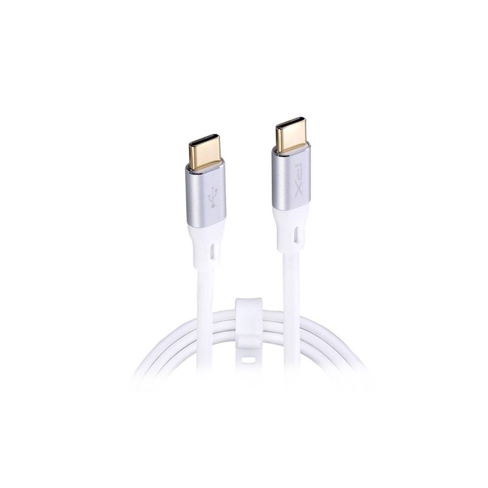 #245689 大通 USB-C to C USB2.0充電傳輸線2M-白 ACC2-2W