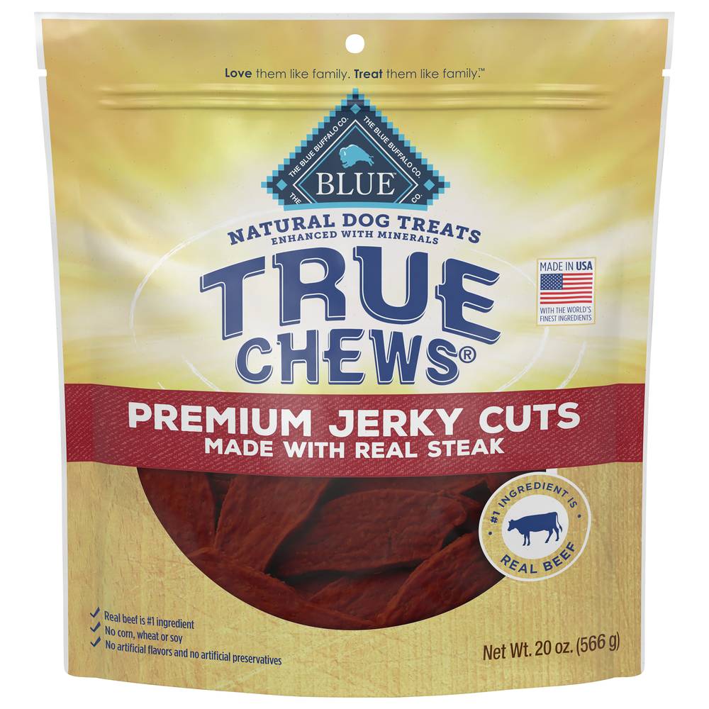 Blue Buffalo True Chews Premium Jerky Cuts Natural Dog Treats (1.25 lbs)