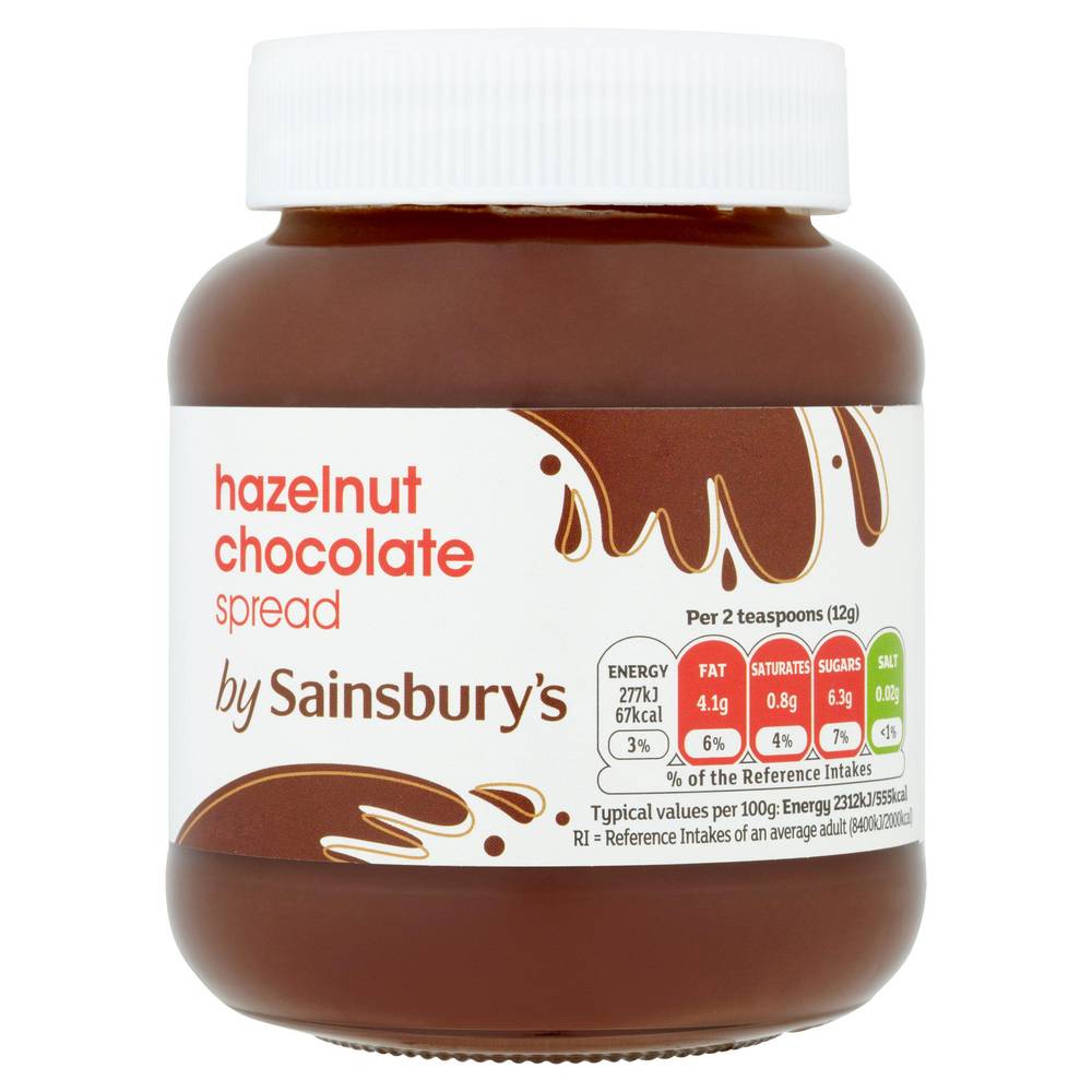 Sainsbury's Hazelnut Chocolate Spread 400g