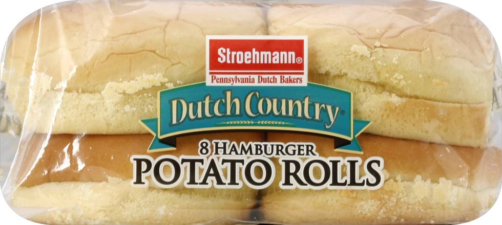 Stroehmann Dutch Country Potato Hamburger Buns (8 ct)